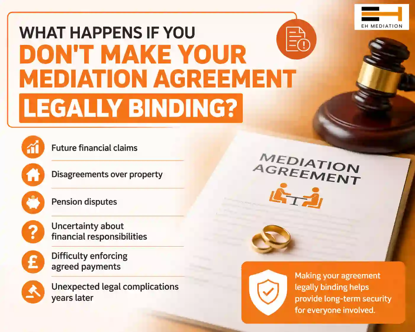 What Happens If You Don't Make Your Mediation Agreement Legally Binding Skegness?